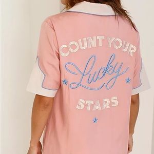 Free People Lucky Star PJ Set | NWT | size: Large (fits medium)